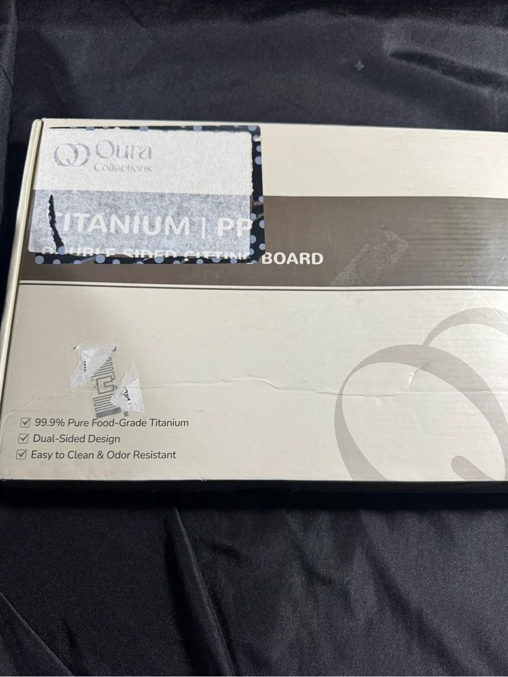 Titanium Cutting Board Double-Sided 2-in-1 (99.9% Titanium 15